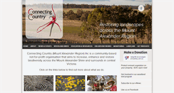 Desktop Screenshot of connectingcountry.org.au